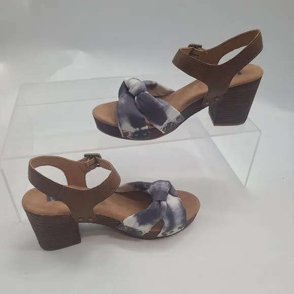 Korks Natalia Knot Tie dye Sandals US Size 10M