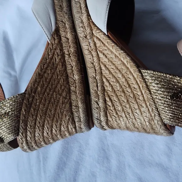 Kurt Geiger London Monty Espadrille Wedge Strappy Sandals