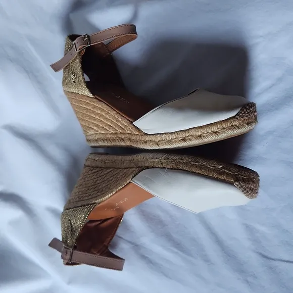 Kurt Geiger London Monty Espadrille Wedge Strappy Sandals