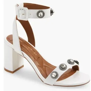 KURT GEIGER LONDON Women's Octavia Embellished Block Heel Sandals