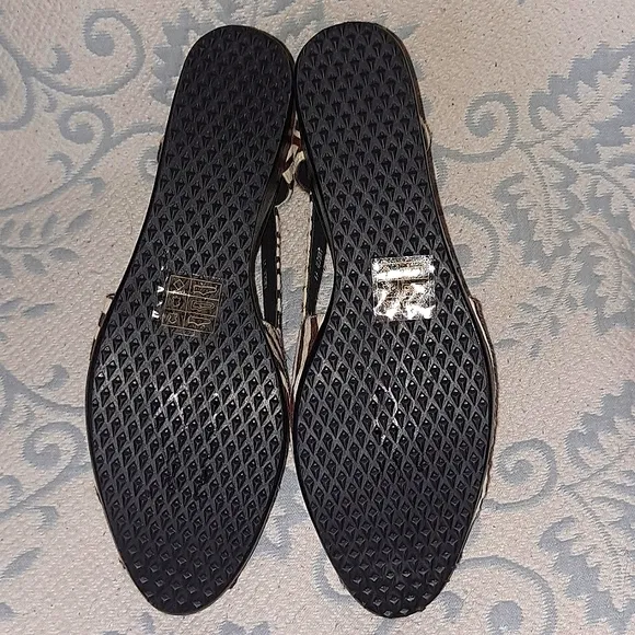 Lady Sadez Zebra Print Open-Toe Wedge Heels Womens Shoes Size 11
