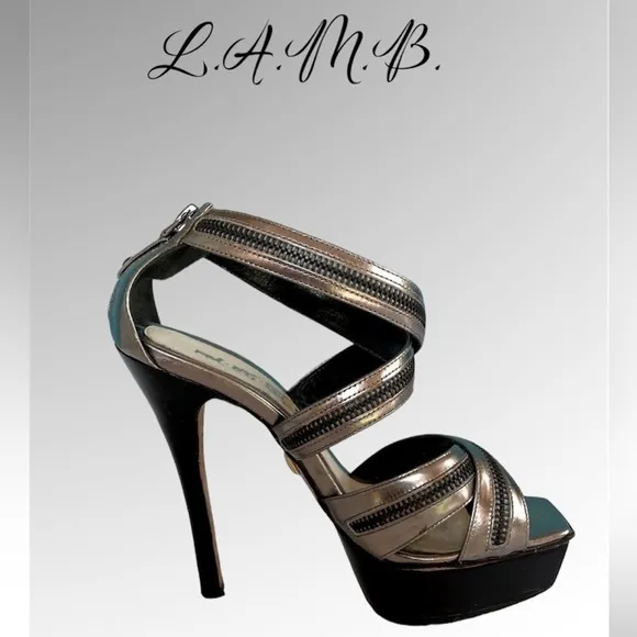 LAMB high heel sandals size 5.5