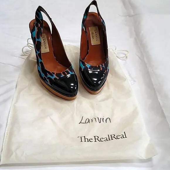 Lanvin platform shoes