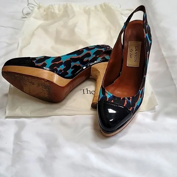 Lanvin platform shoes