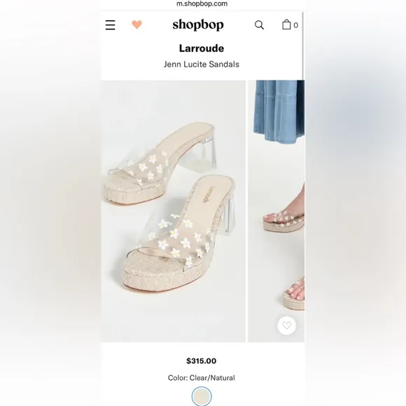 LARROUDÉ Leather Jenn Sandals