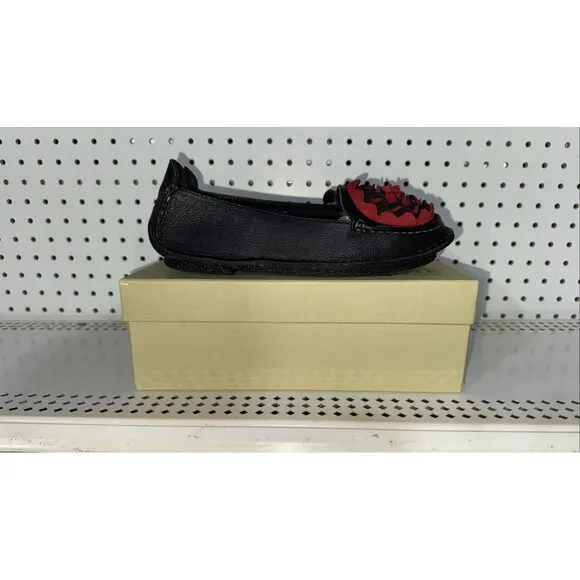 L'Artiste Dezi Womens Leather Casual Slip On Loafers Flats Size EU 41 US 9.5 10