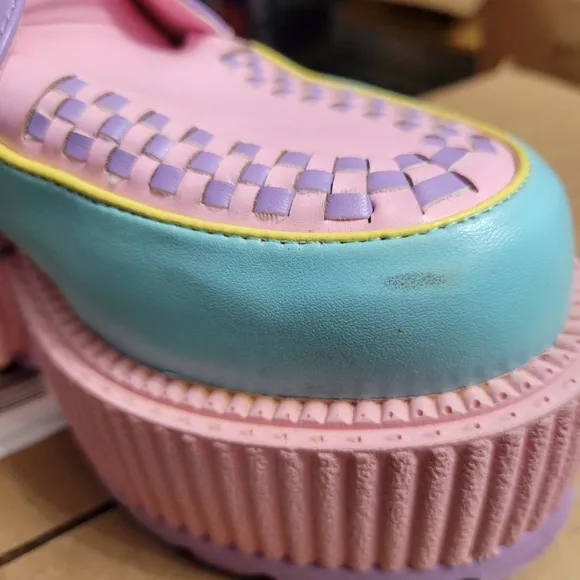 LAST CHANCE Strange Cvlt YRU Super Kreep Pastel Platform Shoes