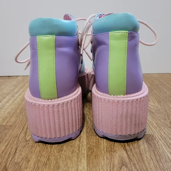 LAST CHANCE Strange Cvlt YRU Super Kreep Pastel Platform Shoes