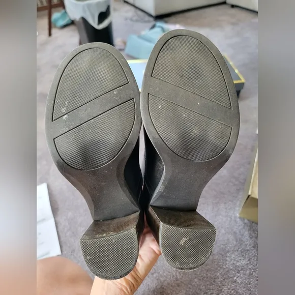 Lauren conrad rook block Heel boots