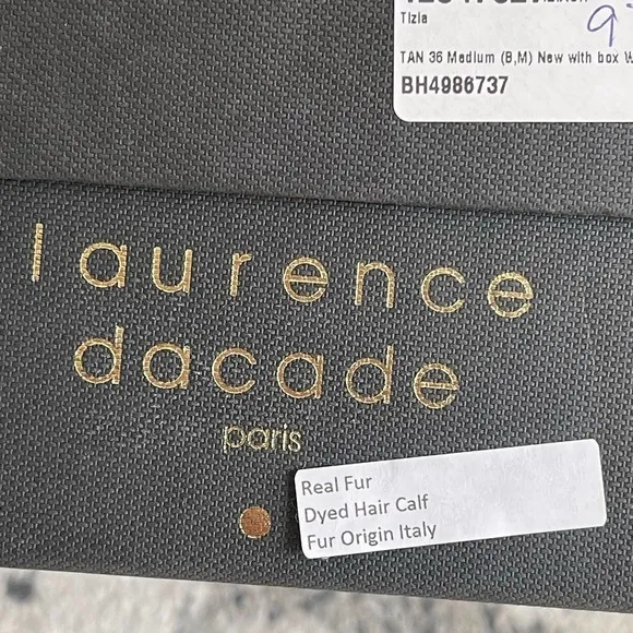 Laurence Dacade Tizia Lace-Ups Shoes Pointed Toe In Leopard Size 36 NWT