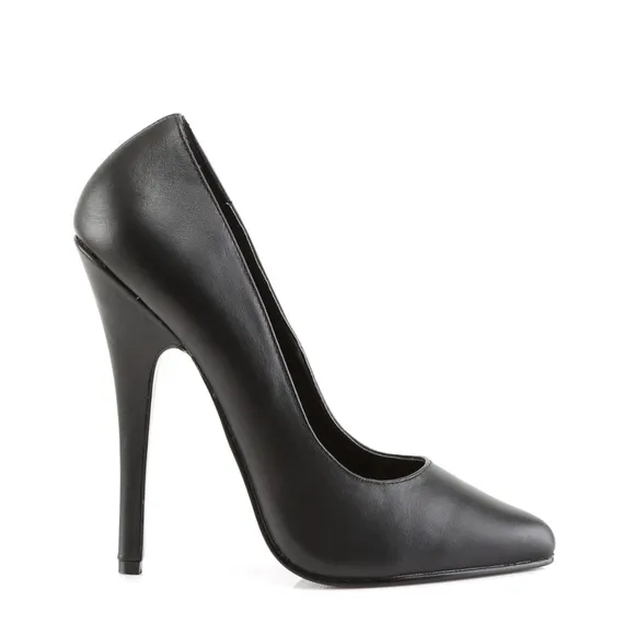 Leather Pointed Toe High Heel Shoes