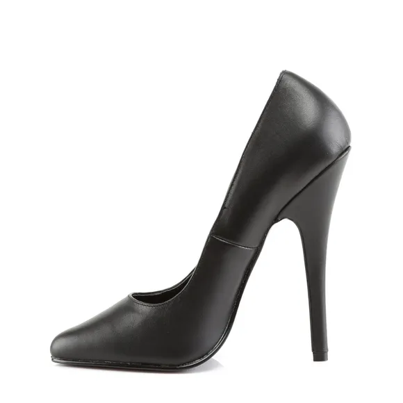 Leather Pointed Toe High Heel Shoes