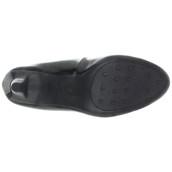 Lifestride Womens Parigi Pumps Black Patent 9 M