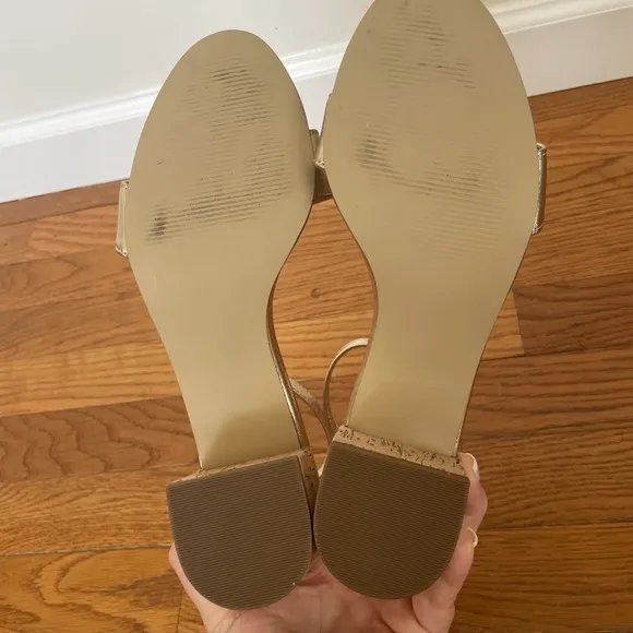Lilly Pulitzer Gold Leather Wedge Sandals | Casual &amp; Special Event