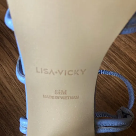 Lisa Vicky 3” Block heel with straps