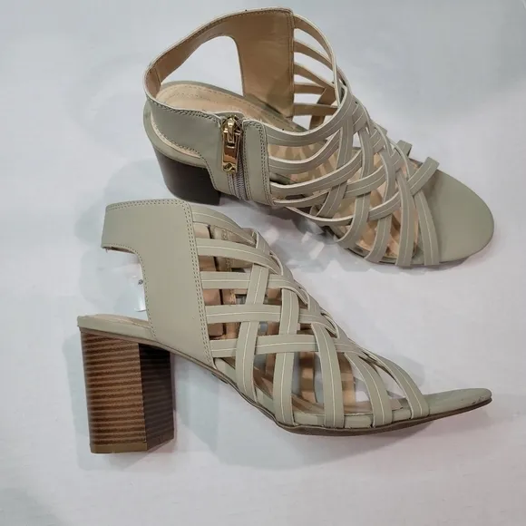Liz Claiborne Teagan Block Heeled Sandals Size 11