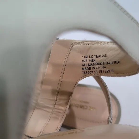 Liz Claiborne Teagan Block Heeled Sandals Size 11