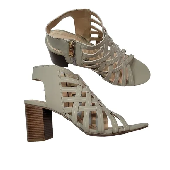Liz Claiborne Teagan Block Heeled Sandals Size 11