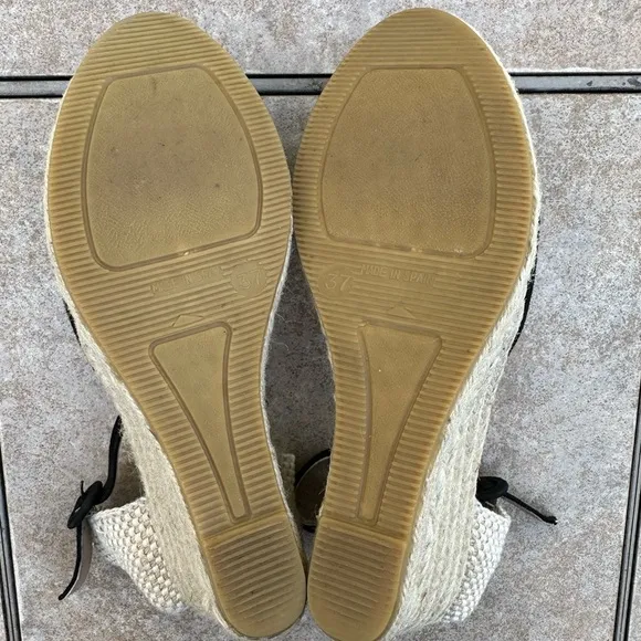 L.K.Bennett Harrison Suede Wedge Heel Sandals