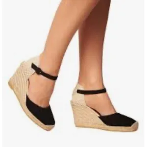 L.K.Bennett Harrison Suede Wedge Heel Sandals