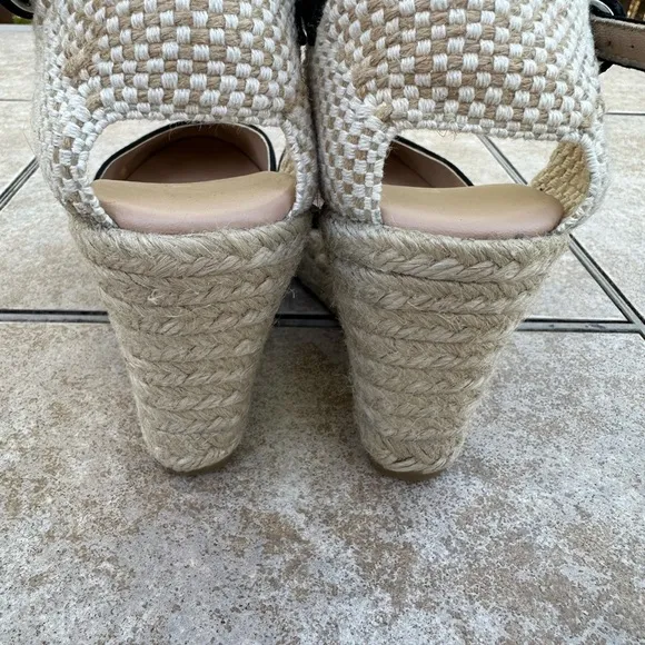 L.K.Bennett Harrison Suede Wedge Heel Sandals