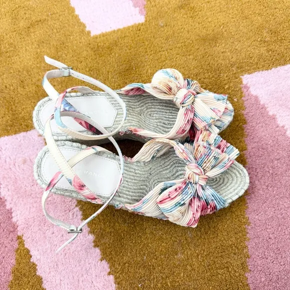 Loeffler Randall Charley Espadrille Wedge Heel Sandals