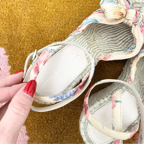 Loeffler Randall Charley Espadrille Wedge Heel Sandals