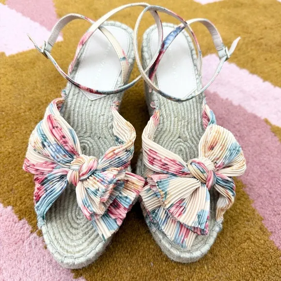 Loeffler Randall Charley Espadrille Wedge Heel Sandals