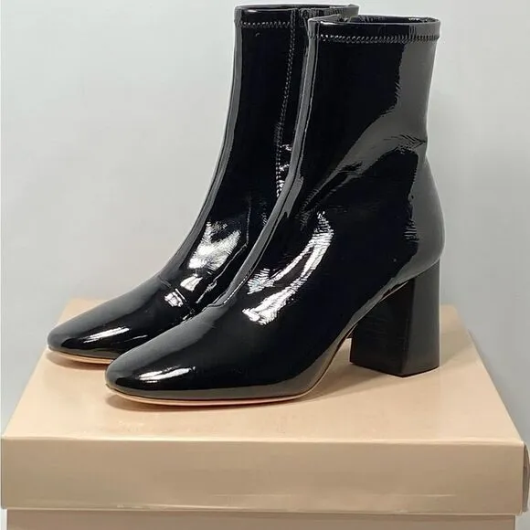 Loeffler Randall Elise Patent Leather Booties size 7