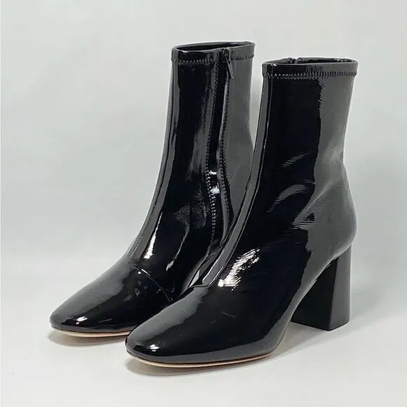 Loeffler Randall Elise Patent Leather Booties size 7