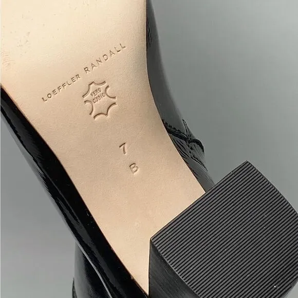 Loeffler Randall Elise Patent Leather Booties size 7