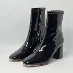 Loeffler Randall Elise Patent Leather Booties size 7