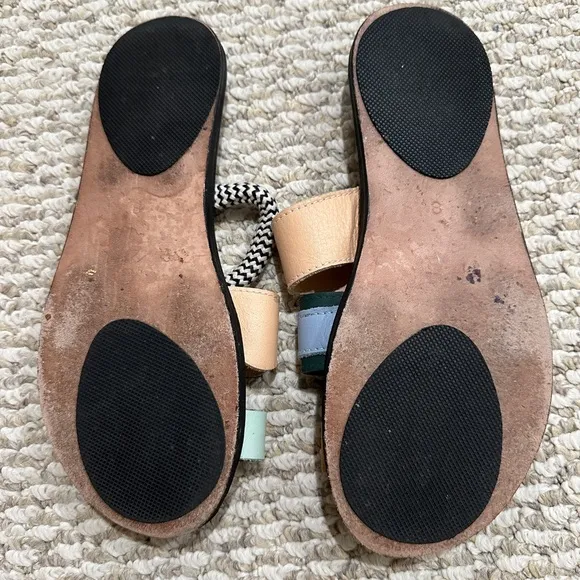LRNCE Bhal Bhal Nude Sandals 8
