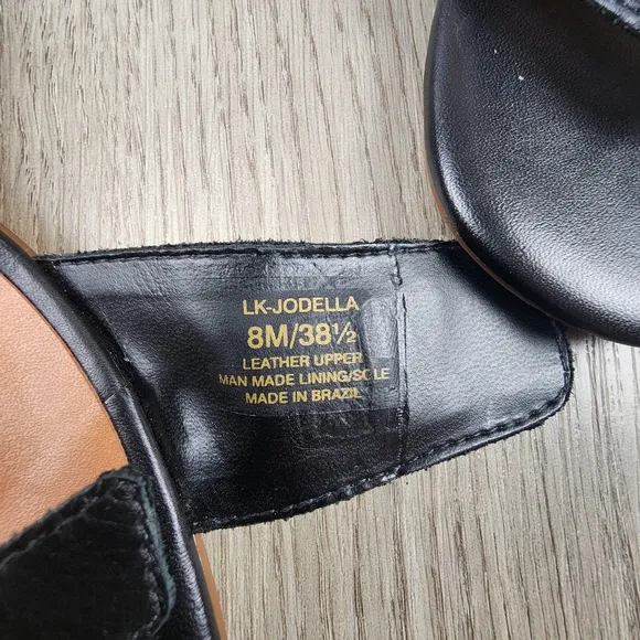 Lucky Brand Jodella Wedge Sandals Size 8