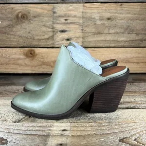 Lucky Brand Lullin Heel Mule - Olive - 6 - New without box