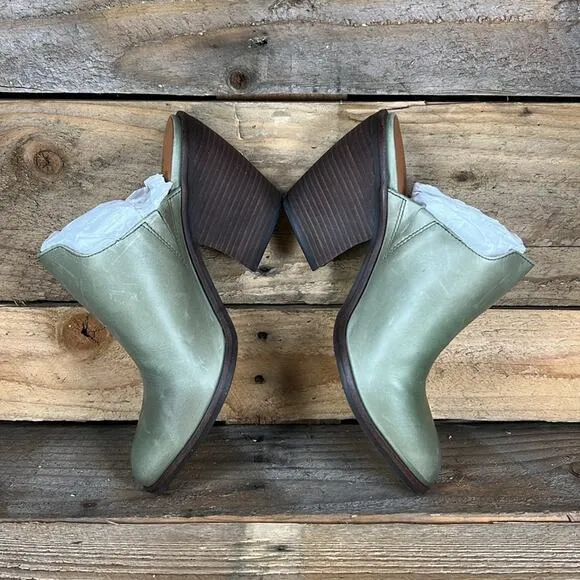 Lucky Brand Lullin Heel Mule - Olive - 6 - New without box