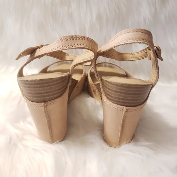 Lucky Brand Marsha Wedge Sandals Size  7.5