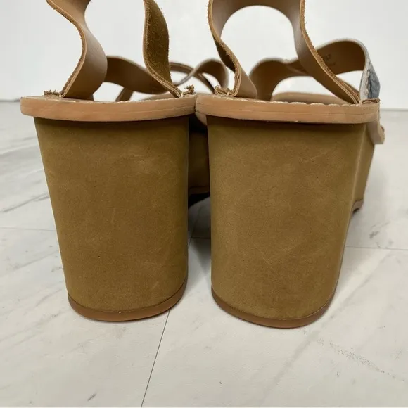 Lucky Brand Mimya Wedge Heel Sandal 6.5 M