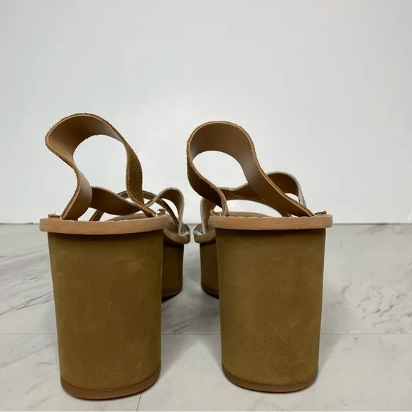 Lucky Brand Mimya Wedge Heel Sandal 6.5 M