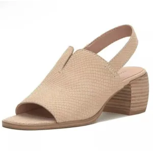 Lucky Brand Women Block Heel Slingback Sandals Jaila Size US 11 M Warm Sand