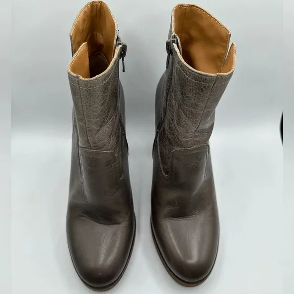 Lucky Brand Womens Quintei Ankle Leather Platform Boots size 10