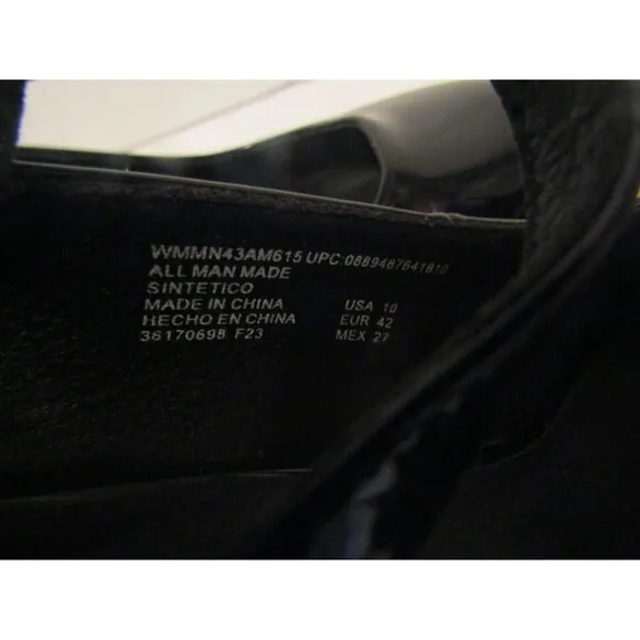 Madden NYC Steve Madden Black Mary Jane Platform Shoes NWOB Size US 10