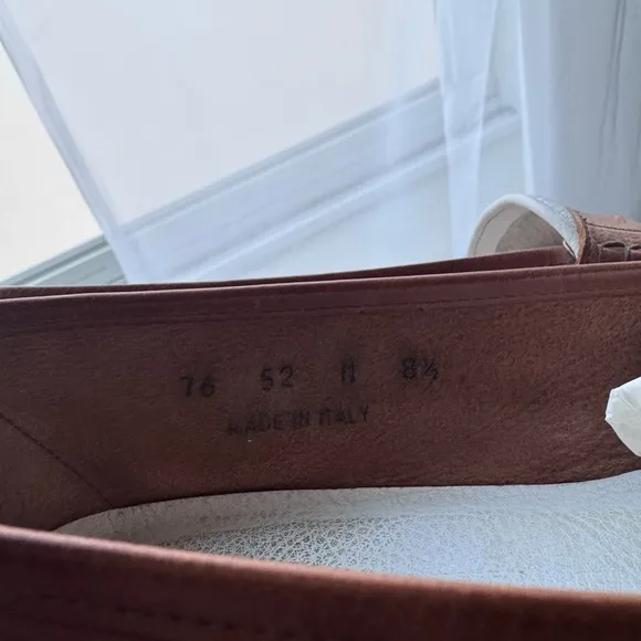 Made in Italy 🇮🇹 Men’s Two-Tone Leather Loafers