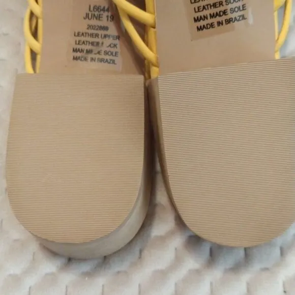 Madewell Dakota Suede Strappy Sandals Slides Sz 9.5 NWOB