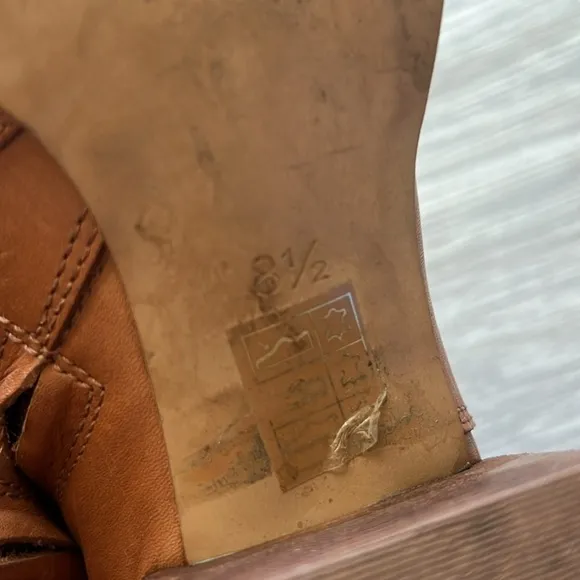 Madewell Leather Asher Boot in size 8.5