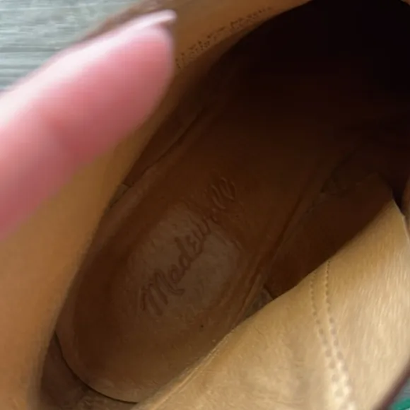 Madewell Leather Asher Boot in size 8.5