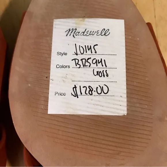 Madewell “The Sari” Block Heel Sandals