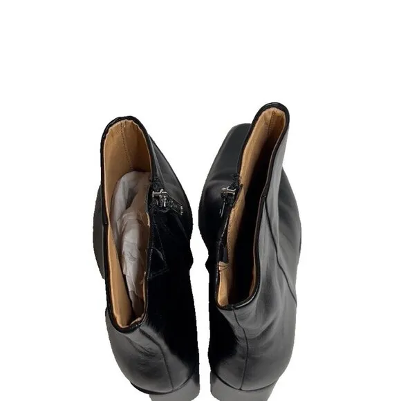 Madewell Womens $198 The Ardin Ankle Boot Black Size 8.5 NR816