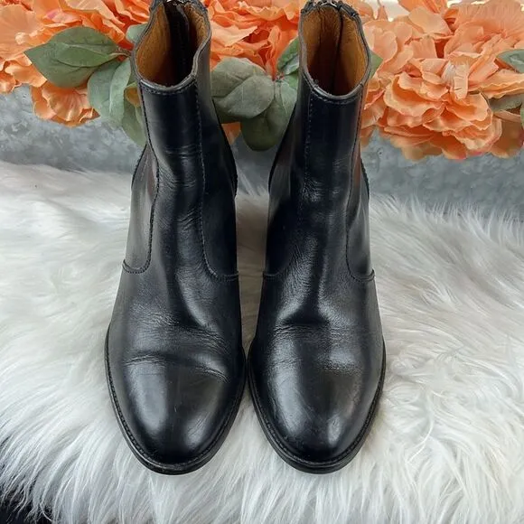 Madewell Ames Leather Ankle Bootie