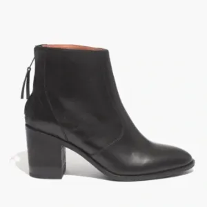Madewell Ames Leather Ankle Bootie